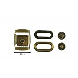 Brass Clasp Buckle Sets (10 Sets) Brass Clasp Buckle Sets (10 Sets)