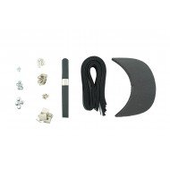 Black Leather + Silver Buckle Cap Making Kit (5 Kit) Black Leather + Silver Buckle Cap Making Kit (5 Kit)