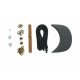 Brown Leather and Brass Clasp Buckle Cap Making Kit Brown Leather and Brass Clasp Buckle Cap Making Kit