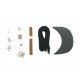 Brown Leather and Silver Buckle Cap Making Kit Brown Leather and Silver Buckle Cap Making Kit