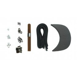 Brown Leather + Gun Metal Buckle Cap Making Kit (5 Kit) Brown Leather + Gun Metal Buckle Cap Making Kit (5 Kit)