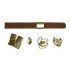 Brown Leather + Gold Buckle Set (5 Set)