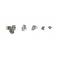 Silver Clasp Buckle Sets (5 Sets) Silver Clasp Buckle Sets (5 Sets)