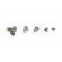 Silver Clasp Buckle Sets (5 Sets)