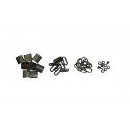 Gun Metal Buckle Sets (10 Sets) Gun Metal Buckle Sets (10 Sets)