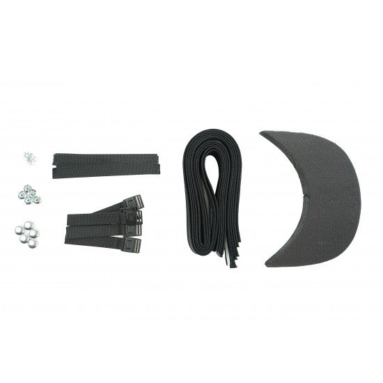 Plastic Clip Closure + Nylon Strap Cap Making Kit (5 Kit)