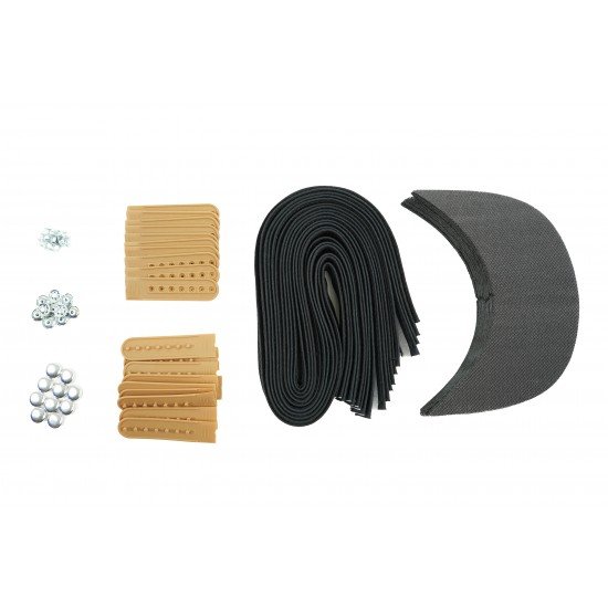 Army Tan Plastic Snapback Cap Making Kit (10 Kit)