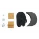 Army Tan Plastic Snapback Cap Making Kit (10 Kit)