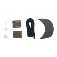 Brown Plastic Snapback Cap Making Kit (5 Kit) Brown Plastic Snapback Cap Making Kit (5 Kit)