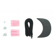 Bubble Gum Pink Plastic Snapback Cap Making Kit (5 Kit) Bubble Gum Pink Plastic Snapback Cap Making Kit (5 Kit)