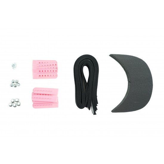 Bubble Gum Pink Plastic Snapback Cap Making Kit (5 Kit)