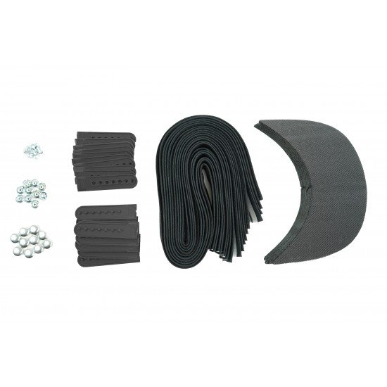 Dark Grey Plastic Snapback Cap Making Kit (10 Kit) Dark Grey Plastic Snapback Cap Making Kit (10 Kit)