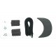 Dark Grey Plastic Snapback Cap Making Kit (5 Kit) Dark Grey Plastic Snapback Cap Making Kit (5 Kit)