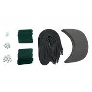 Forest Green Plastic Snapback Cap Making Kit (10 Kit) Forest Green Plastic Snapback Cap Making Kit (10 Kit)