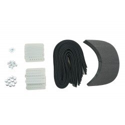 Grey Plastic Snapback Cap Making Kit (10 Kit) Grey Plastic Snapback Cap Making Kit (10 Kit)