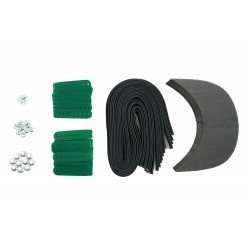 Kelly Green Plastic Snapback Cap Making Kit (10 Kit) Kelly Green Plastic Snapback Cap Making Kit (10 Kit)