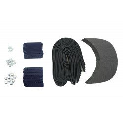 Navy Blue Plastic Snapback Cap Making Kit (10 Kit) Navy Blue Plastic Snapback Cap Making Kit (10 Kit)