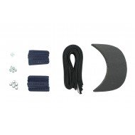 Navy Blue Plastic Snapback Cap Making Kit (5 Kit) Navy Blue Plastic Snapback Cap Making Kit (5 Kit)