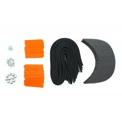 Orange Plastic Snapback Cap Making Kit (10 Kit) Orange Plastic Snapback Cap Making Kit (10 Kit)