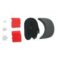 Red Plastic Snapback Cap Making Kit (10 Kit) Red Plastic Snapback Cap Making Kit (10 Kit)