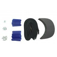 Royal Blue Plastic Snapback Cap Making Kit (10 Kit) Royal Blue Plastic Snapback Cap Making Kit (10 Kit)