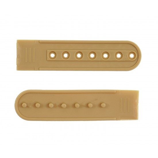 Army Tan Plastic Snapback Straps (10 Set)