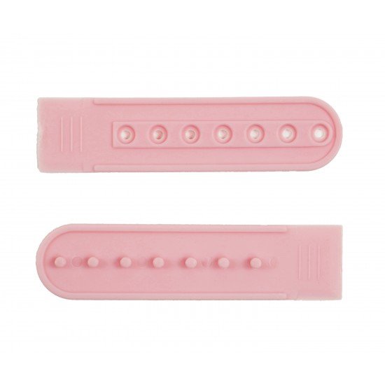 Bubble Gum Pink Plastic Snapback Straps (10 Set)