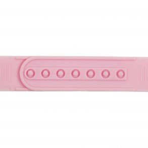 Bubble Gum Pink Plastic Snapback Straps (10 Set)