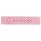 Bubble Gum Pink Plastic Snapback Straps (10 Set)