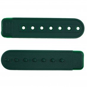 Forest Green Plastic Snapback Straps (10 Set)