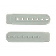 Grey Plastic Snapback Straps (10 Set) Grey Plastic Snapback Straps (10 Set)