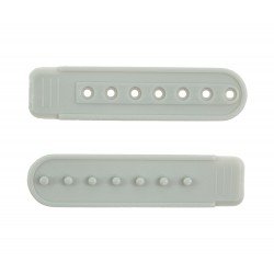 Grey Plastic Snapback Cap Making Kit (10 Kit) Grey Plastic Snapback Cap Making Kit (10 Kit)