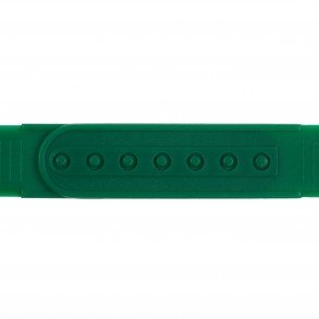 Kelly Green Plastic Snapback Straps (10 Set)