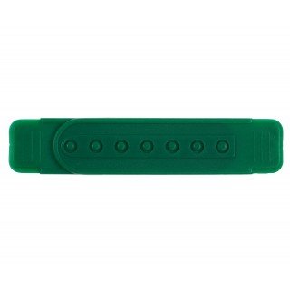 Kelly Green Plastic Snapback Straps (10 Set)