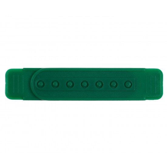 Kelly Green Plastic Snapback Straps (10 Set)