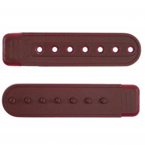 Maroon Plastic Snapback Straps (10 Set)