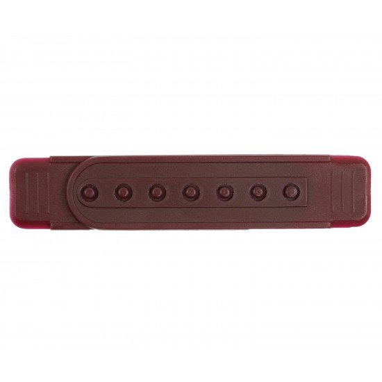 Maroon Plastic Snapback Straps (10 Set)