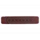 Maroon Plastic Snapback Straps (10 Set)