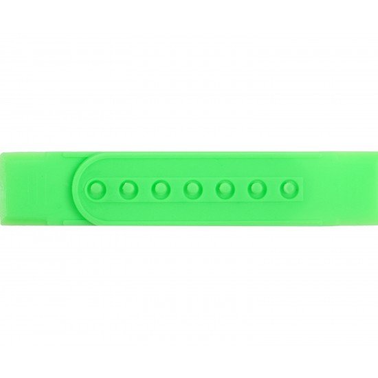 Neon Green Plastic Snapback Straps (10 Set)