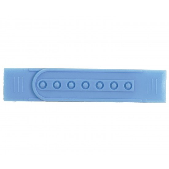 Powder Sky Blue Plastic Snapback Straps (10 Set)