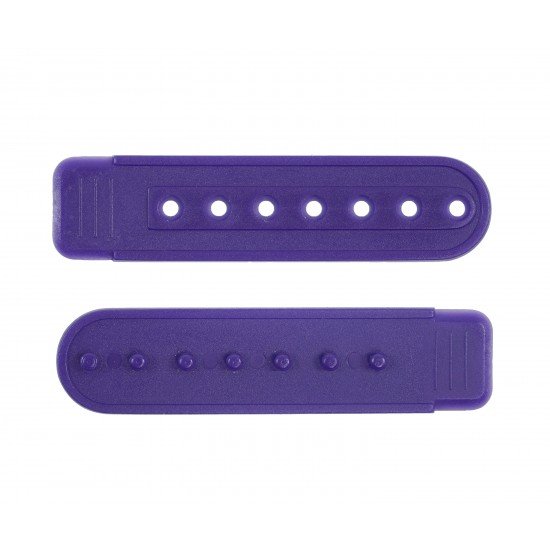 Purple Plastic Snapback Cap Making Kit (10 Kit)