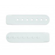 White Plastic Snapback Straps (10 Set) White Plastic Snapback Straps (10 Set)