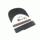 10 "Brown" Clasp-Kit Leather Cap Components 10 "Brown" Clasp-Kit Leather Cap Components