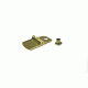 10 "Black" Brass-Kit Leather Cap Components 10 "Black" Brass-Kit Leather Cap Components