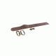 10 "Brown" Clasp-Kit Leather Cap Components 10 "Brown" Clasp-Kit Leather Cap Components