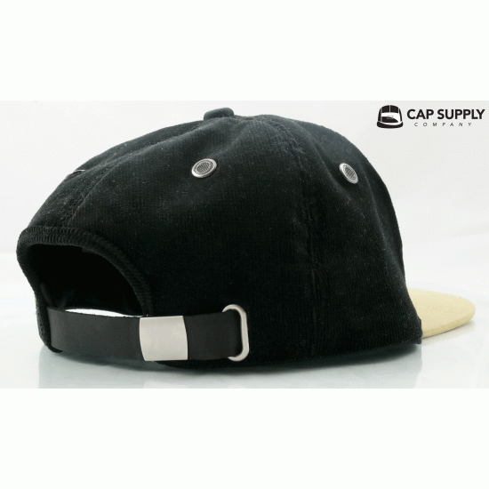 10 "Black" Silver-Kit Leather Cap Components 10 "Black" Silver-Kit Leather Cap Components