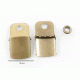 10 "Black" Brass-Kit Leather Cap Components 10 "Black" Brass-Kit Leather Cap Components