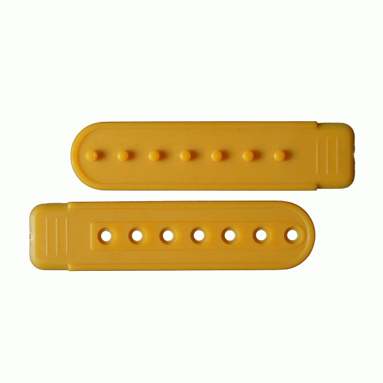 10 Cap-Kit Yellow Plastic Snap (7 Connectors) Cap Components 10 Cap-Kit Yellow Plastic Snap (7 Connectors) Cap Components
